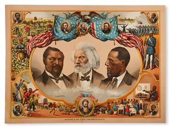 (RACE HISTORY AND UPLIFT.) Heroes of the Colored Race.